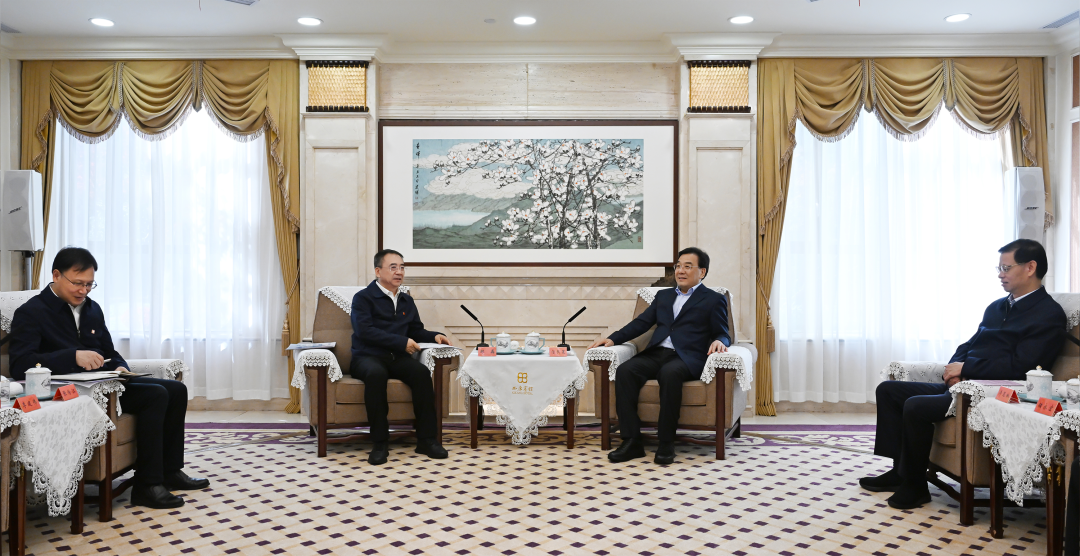 大唐集團董事長鄒磊、總經理張傳江拜會江蘇省委書記信長星、省長許昆林
