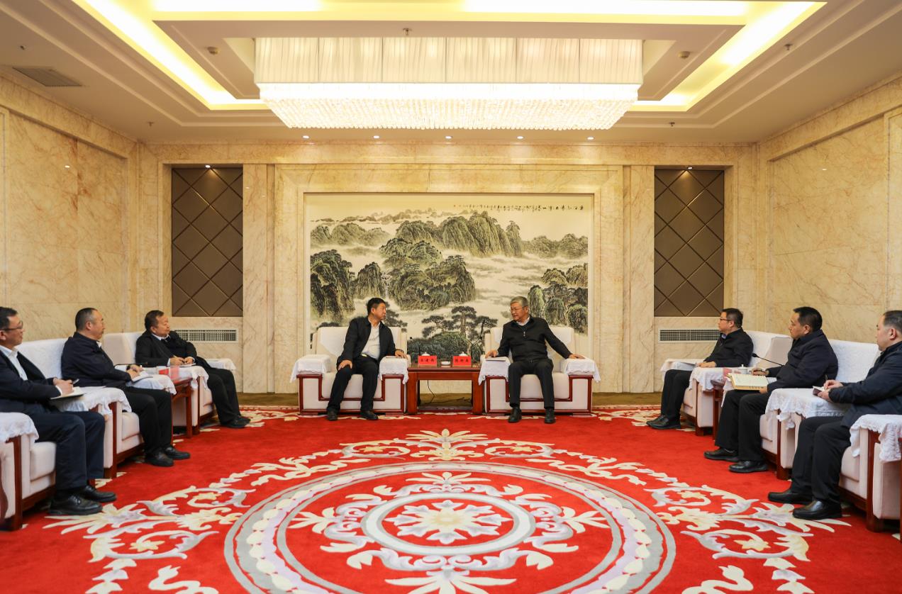 大唐甘肅公司黨委書記、董事長(zhǎng)王建偉拜會(huì)隴南市委書記張柯兵、市長(zhǎng)劉永革